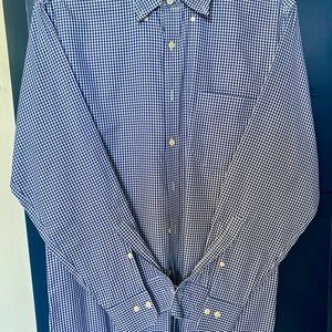 Peter Millar Nanoluxe Check Button-Down Shirt